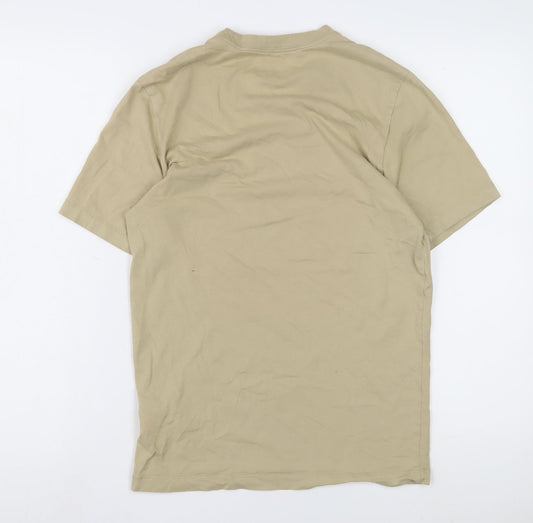 Nike Men's Beige XS Crew Neck T-Shirt