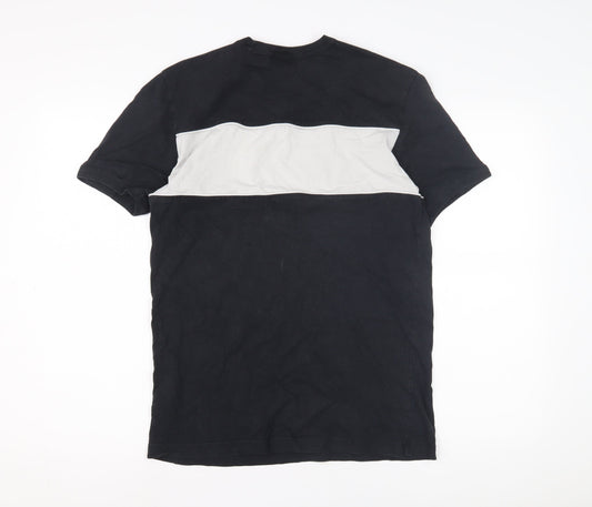 Adidas Men's Black Medium Crew Neck T-Shirt