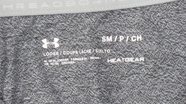 Under Armour Women's Grey T-Shirt, Size S, Activewear