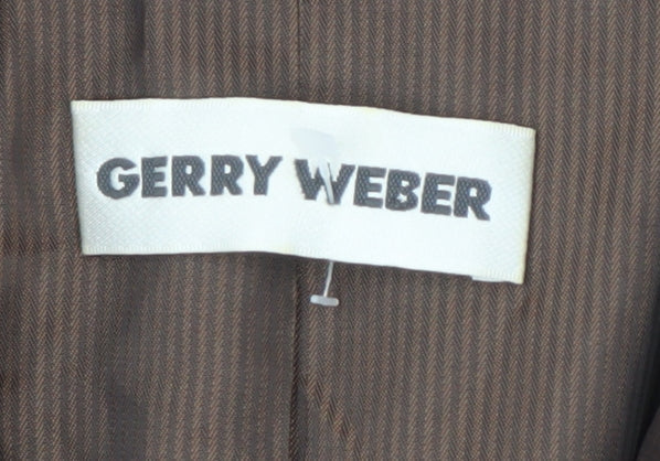 Gerry Weber Women's Brown Blazer, Size 10, Business Style