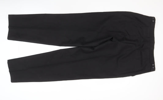 Burton Men's Black Trousers 36 in Regular Fit Formal