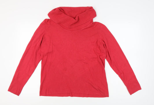 Womens UK Size XL Alexon Red Pullover Jumper