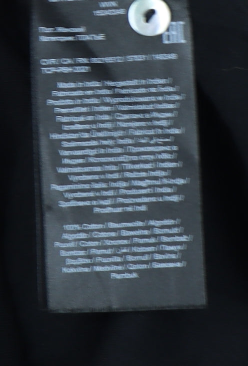 Jacqueline de Yong Black V-Neck Women's Dress Size 10