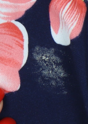 Mela London Women's Multicoloured Floral Wrap Dress