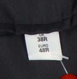 Burton Men's Blue Blazer 38R Jacket Formal