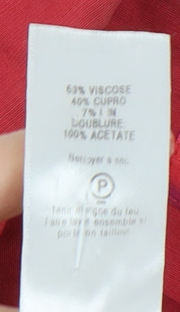 Monsoon Women’s Red Blazer, Size 14, Elegant Style