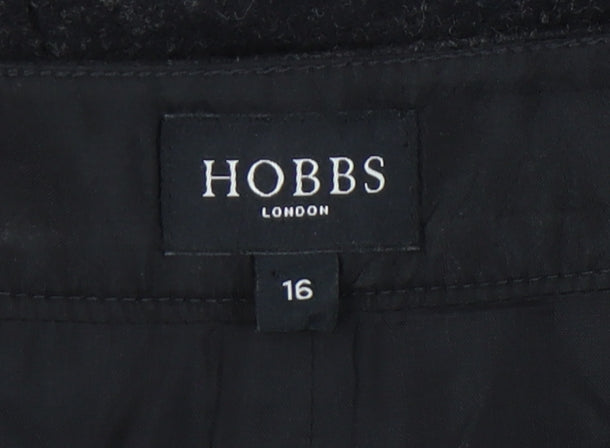 Hobbs Women Black Pencil Skirt - Size 16