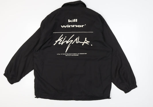 Mens UK Size XL Killwinner Black Basic Jacket