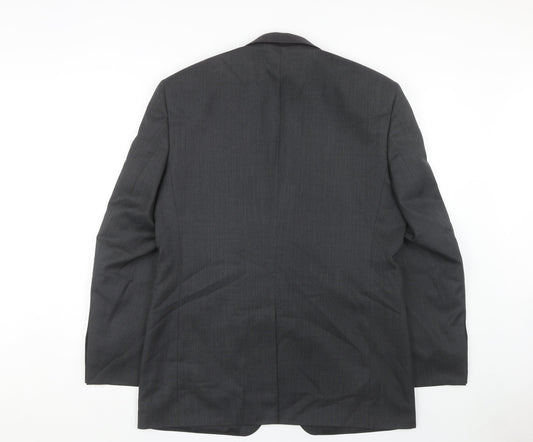 Mens UK Size 42 Burton Regular Grey Suit Jacket