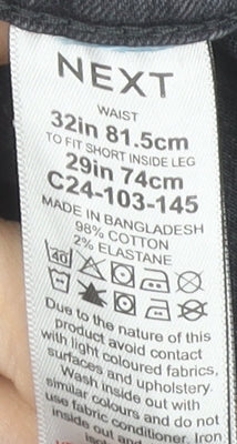 Next Men's Grey Straight Jeans Size 32 Regular Fit