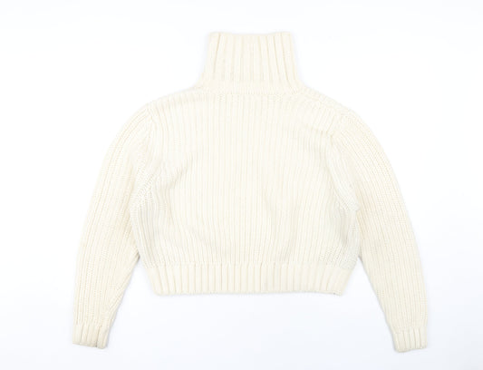 Womens UK Size L H&M Ivory Jumper Jumper