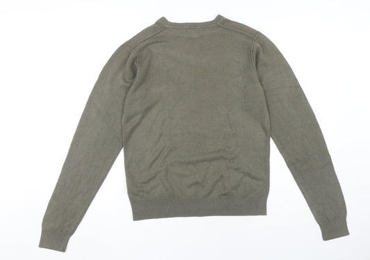 UrbanSpirit Men's Green Pullover Jumper S