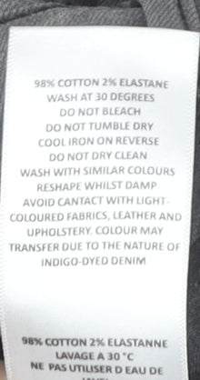 boohooMAN Men's Grey Skinny Jeans Size 36