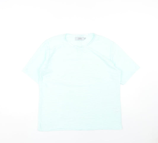 Womens UK Size M HONOR MILLBURN White Basic T-Shirt