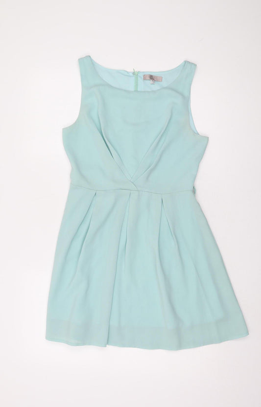 TEMT Women's Blue Sleeveless Dress Size 10