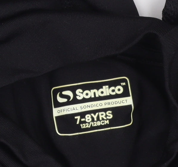Sondico Boys Black Long Sleeve Top, 7-8 Years