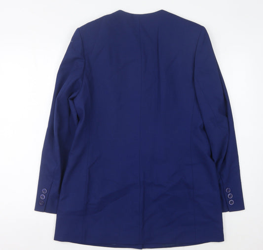 Womens UK Size 12 Alexon Regular Blue Suit Jacket