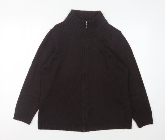 Windsmoor Women's Black Full Zip Jumper L