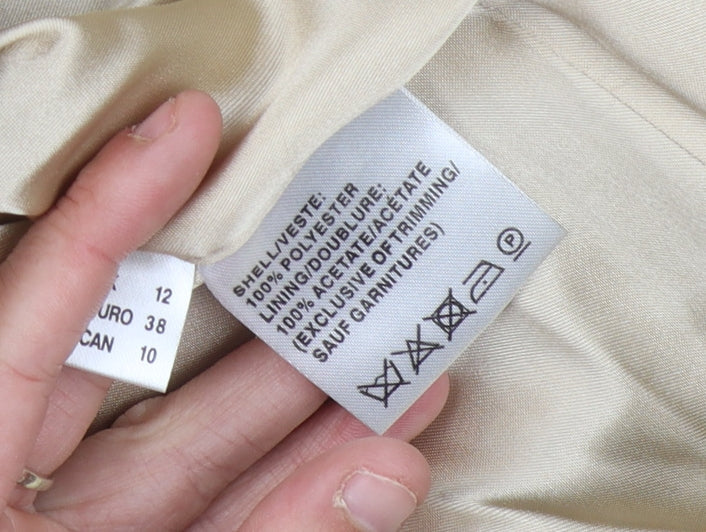 Jacques Vert Women's Brown Blazer Size 12 Lined