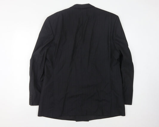 Mens UK Size 44 Bäumler Regular Black Suit Jacket