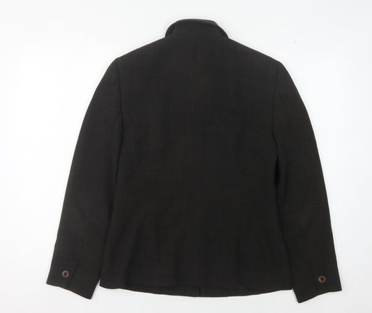 Austin Reed Women's Black Blazer 8 Four-Button Workwear