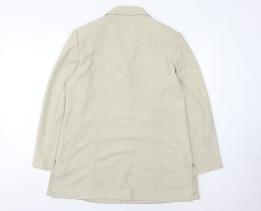 Viyella Women's Beige Blazer, UK 12, Petites