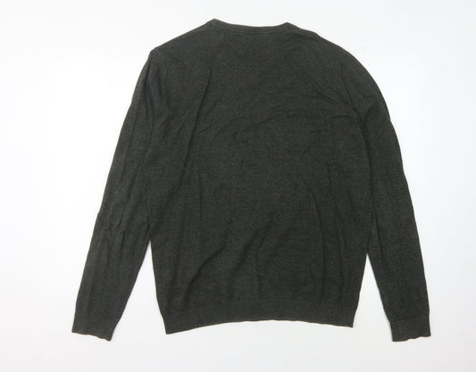 Jack & Jones Men's Black Pullover Jumper L