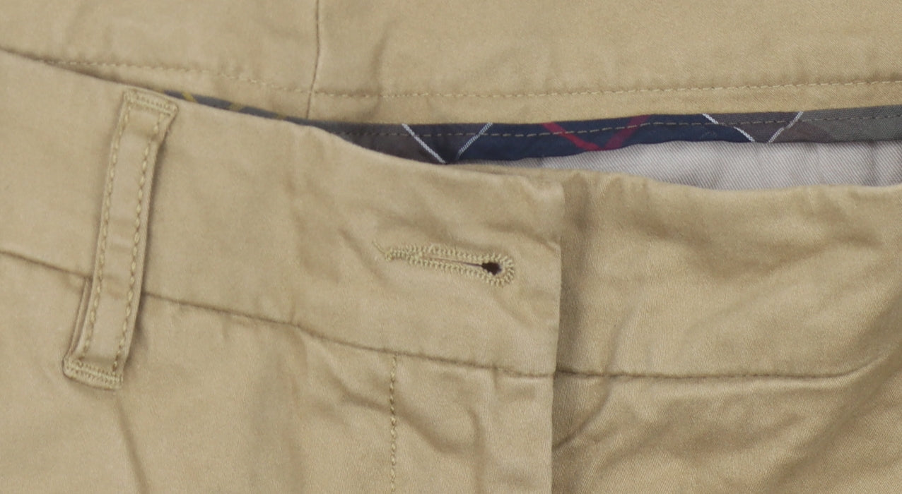 Barbour Men's Beige Chino Trousers Size 12