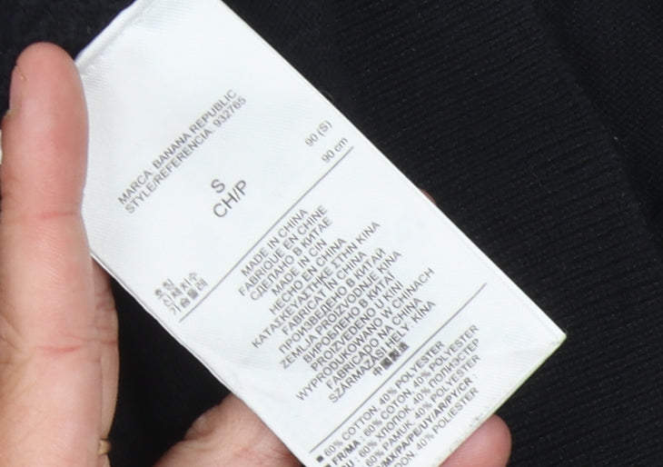 Banana Republic Women's Black Pullover Jumper S