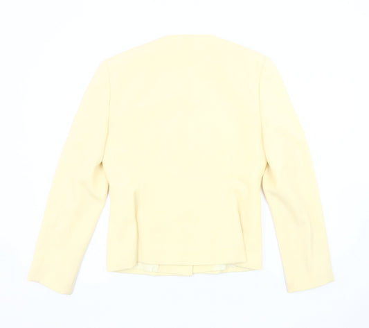 Jacques Vert Women's Ivory Blazer Size 10 Classic