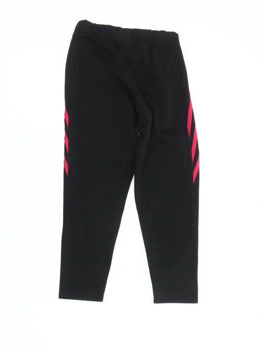Adidas Women's Black XS Cropped Leggings for Gym & Running
