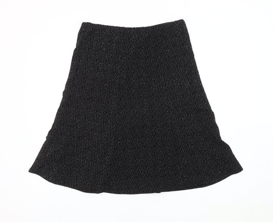 Bonmarché Women's Black A-Line Skirt, Size 12