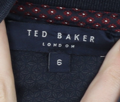 Unisex Adults UK Size 10 Ted Baker Blue Basic Jacket