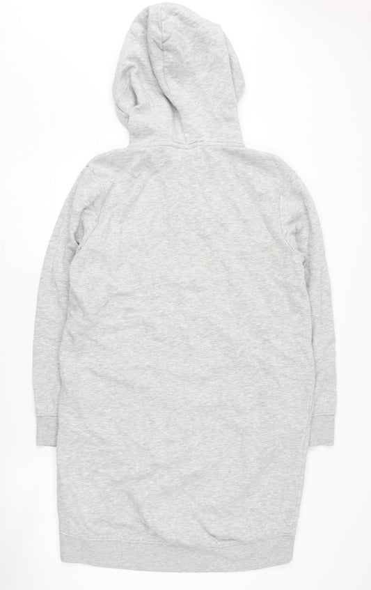 H&M Women’s Grey Hoodie Size 12 Casual Autumn