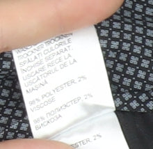 Debenhams Men's Black Trousers - Size 40, Regular Fit