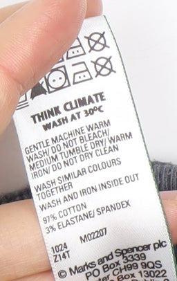 Marks & Spencer Girls Grey Trousers 15-16 Years
