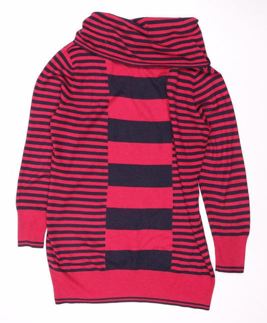 Womens UK Size 14 Marks and Spencer Red Pullover Jumper