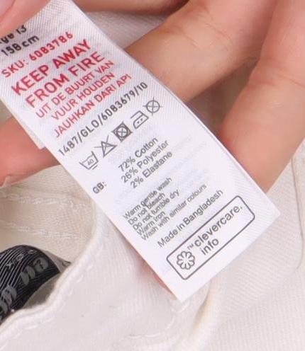 New Look Ivory High Rise Skinny Jeans for Women