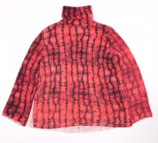 Womens UK Size 14 Zara Red Pullover Jumper