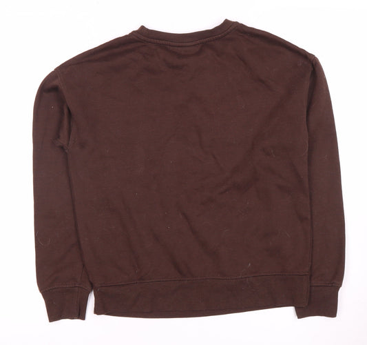 Back view of Disney Bambi Brown Sweatshirt, 2XS, Casual Winter