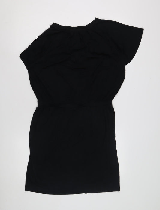 Gap Women's Black Short Sleeve Casual Dress M