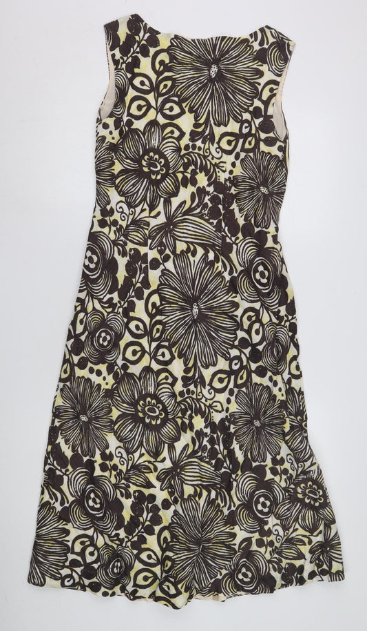CC Women's Multicoloured Floral Dress Size 12
