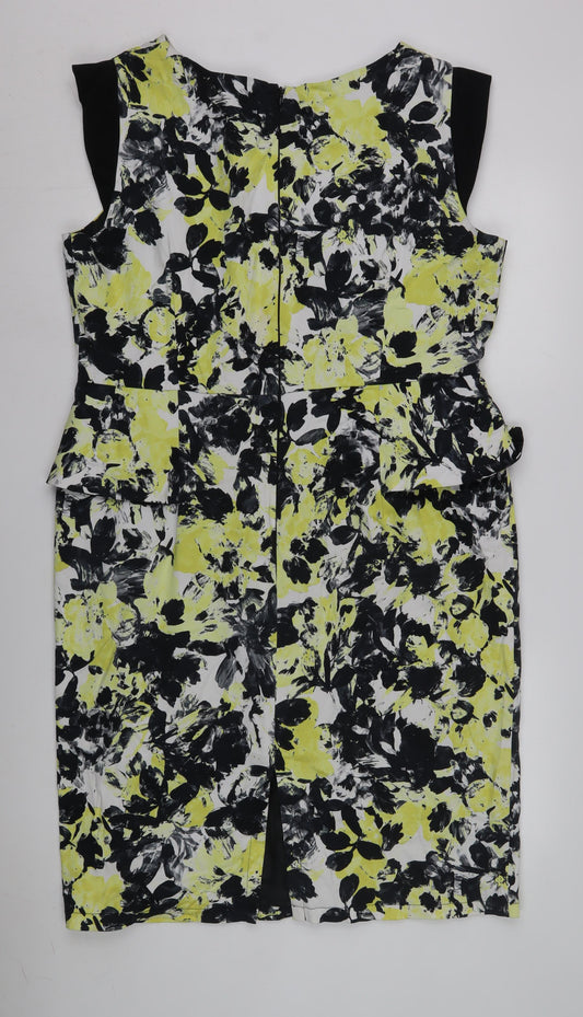 Per Una Women's Floral Bodycon Dress, UK 20