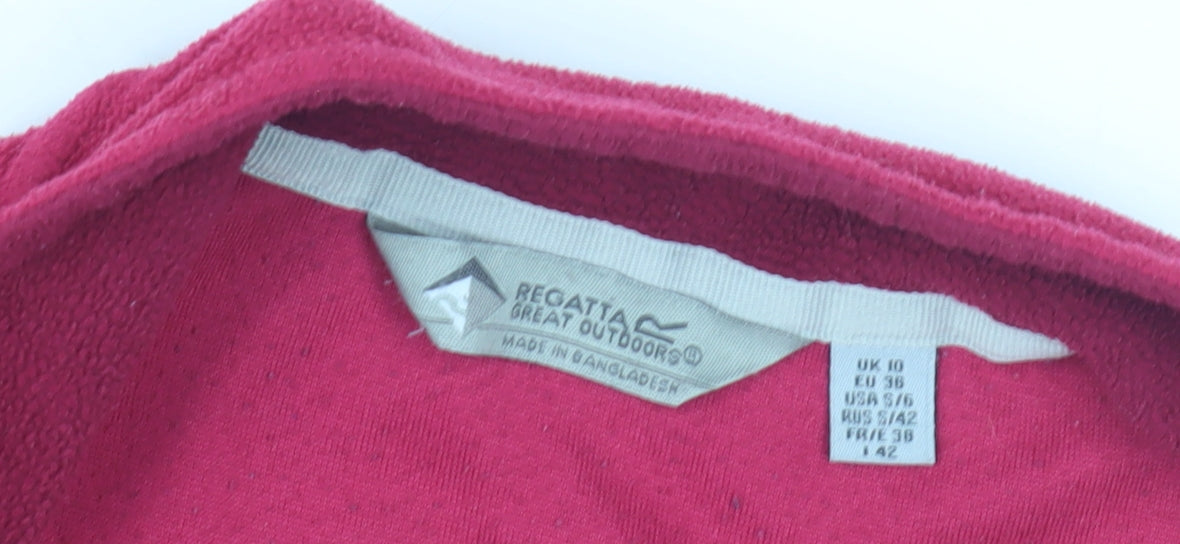 Regatta Women's Red Fleece Sweatshirt Size M