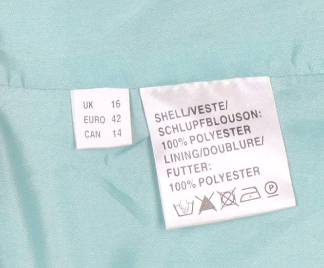 Jacques Vert Women's Green Suit Jacket Size 16