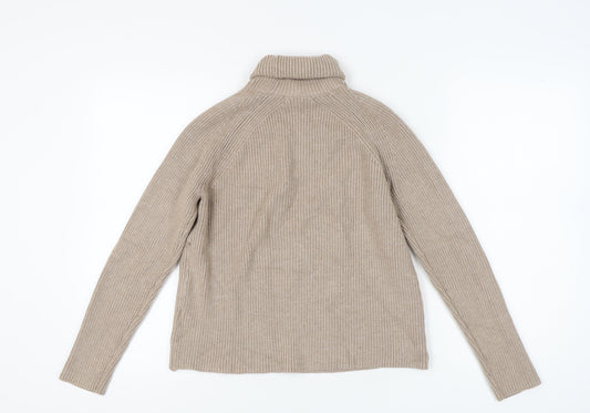 Womens UK Size S Marks and Spencer Beige Pullover Jumper
