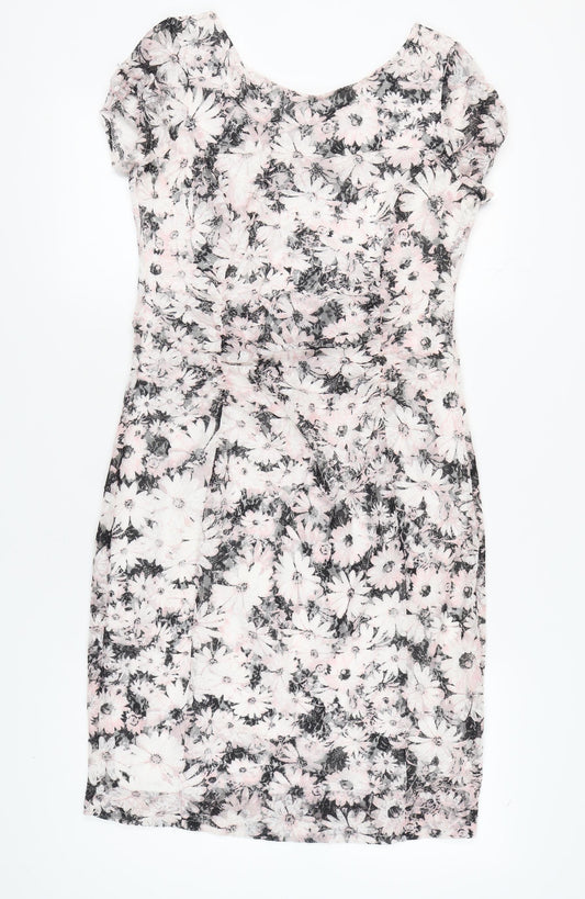 Additional front view of Roman Women's Multicoloured Sheath Dress, size 14