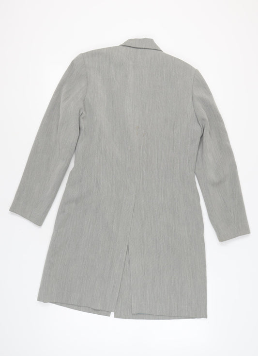 Next Women’s Grey Long Blazer Size 10