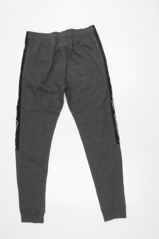 Champion Men's Grey Jogger Trousers Size M - Gym & Training