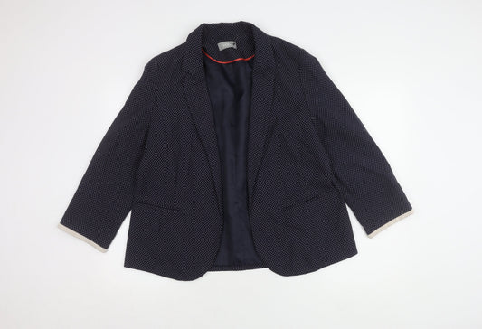 Womens UK Size 16 Wallis Regular Blue Blazer